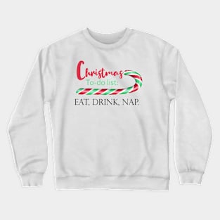 Christmas Candy Canes Crewneck Sweatshirt